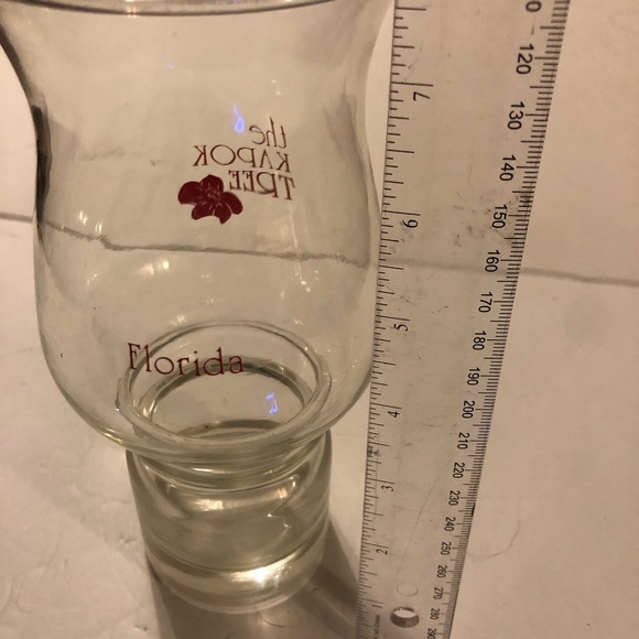 Vintage the Kapok Tree Inn Clearwater Florida Restaurant Souvenir Tall Glass - Picture 2 of 7